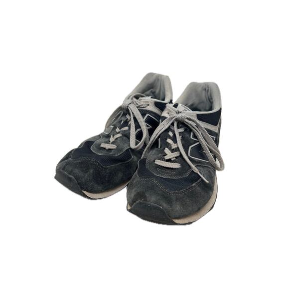 New Balance 574 Black Grey ML574EVB Mens 13 - Picture 1 of 7